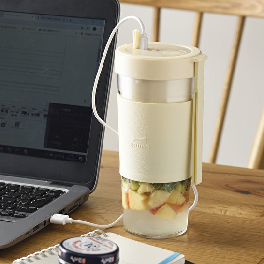 🚚 พร้อมส่ง BRUNO Cordless Blender BHK249 เครื่องปั่นพกพา  แบบชาร์จไฟได้ เครื่องปั่นพกพา เครื่องปั่นน