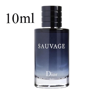 Dior Sauvage Eau De Toilette 10​ ml.​ (ไม่มีกล่อง)​