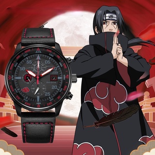 Citizen Naruto นาฬิกาข้อมือโครโนกราฟสําหรับผู้ชาย