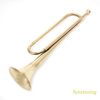 FUN Retro B Flat Bugle Trumpet School Band Cavalry Beginner Military Orchestra New