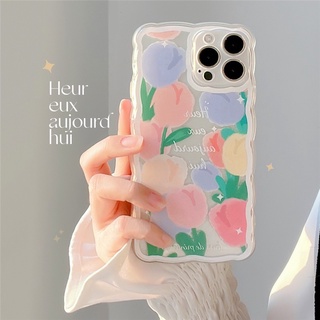 สอบถามก่อนกดสั่ง เคสใส ใส เคสหยัก เคสขอบหยัก หยัก เคสทิวลิป เคสดอกทิวลิป ทิวลิป เคสดอกไม้ เคสลายดอกไม้ เคสโทรศัพท์