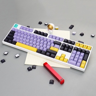 GMK Taro  keycaps cherry profile Dye-Sublimation PBT keycap 129keys