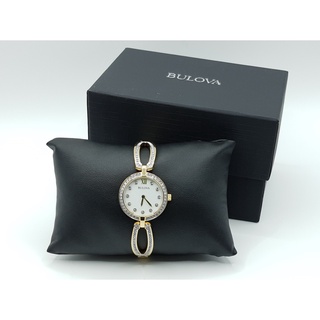 นาฬิกา BULOVA WOMENS 98L225 26 MM QUARTZ พร้อมกล่อง (สภาพใหม่)