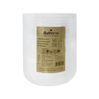 กระดาษทิชชู่ กระดาษชำระ BATH TIME JRT1PLY-600M-3 600 ม. แพ็ค 3 ชิ้น คุ้มค่า คุ้มราคา พร้อมส่ง