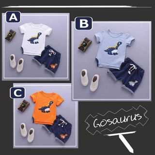 Gosaurus ชุดเสื้อพร้อมกางเกง