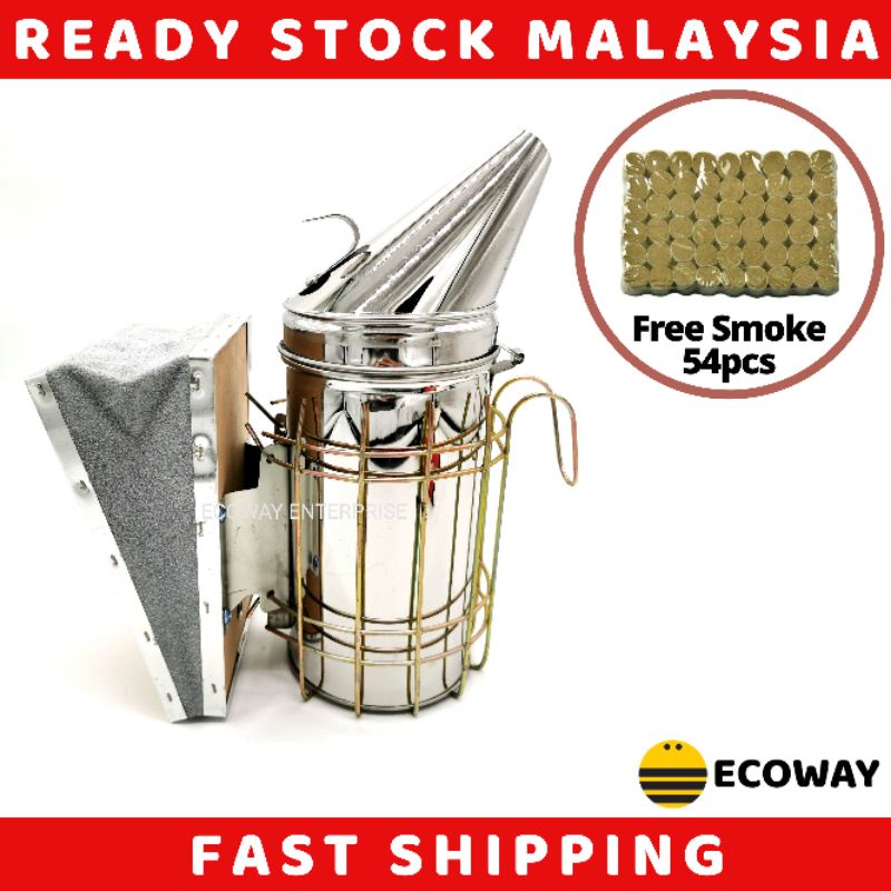 Bee Lebah Kelut Hive Smoker สแตนเลส