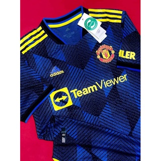 เสื้อแมนยู ManchesterUnited Thrid เสื้อฟุตบอลเกรดนักเตะ 2021/22