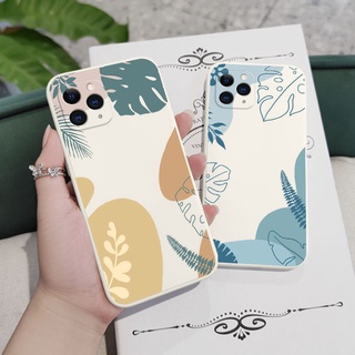 เคสโทรศัพท์มือถือ ลายใบไม้ สวมใส่สบาย สไตล์คลาสสิก สําหรับ IPhone 11 Classic Cover 11 Pro Max