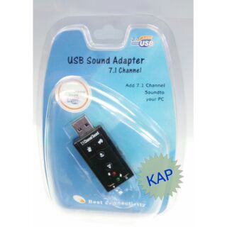 USB TO SOUND 7.1CH ADAPTER