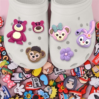 New PVC Jibbitz Shoe Hole Buckle Shoes Accessories Cute Animals Charm Shoe Decor