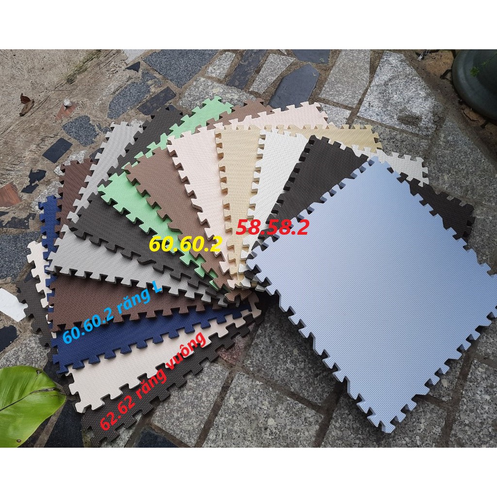 โฟมปูพื้น CARPET 2ซม. THICK. ขนาด 58cm*58cm*2cm, 59*59*2cm, 60cm*60cm*2cm