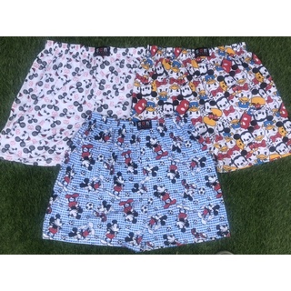 BOXER sized XL กางเกงบ๊อกเชอร์ลายมีกกีMickey mouse boxerกางเกงบ็กเชอร์ชาย Mickey XL