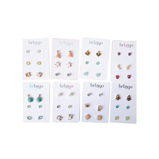 เหลือ 0 บาท ใส่โค้ด INCSM2F ลด 70.- Brinqo Earring ✨ต่างหู Set สุดคุ้ม 15 บาท✨เท่านั้นนน!!