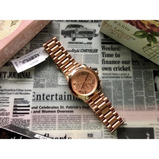 Michael Kors Cooper Chronograph Rose Gold