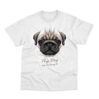สวยที่สุด!!เสื้อยืด The Pug เนื้อผ้าเกรดดี