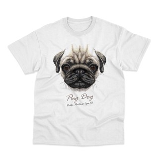 สวยที่สุด!!เสื้อยืด The Pug เนื้อผ้าเกรดดี