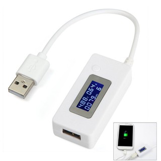 เครื่องตรวจจับแรงดันไฟฟ้า หน้าจอ LCD USB ขนาดเล็ก