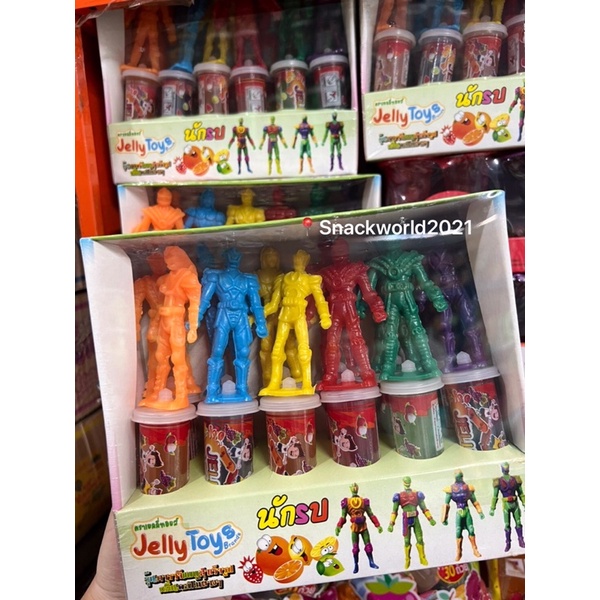 jelly HERO ✨ เยลลี่ฮีโร่ ตรา เยลลี่ทรอย รสผลไม้ (1แพค=12ชิ้น) ของเล่น