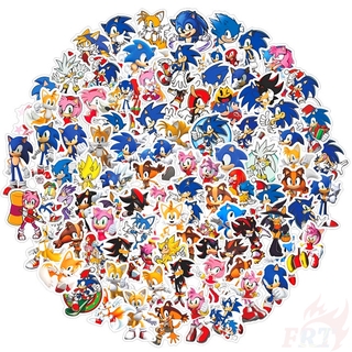 100Pcs/Set ❉ Sonic The Hedgehog - Series B Games สติ๊กเกอร์ ❉ Sonikku za Hejjihoggu DIY Fashion Luggage Laptop Skateboard Decals Doodle สติ๊กเกอร์