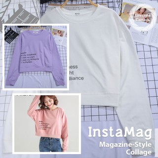 💞พร้อมส่งจ้า💞เสื้อสเวตเตอร์ทรงครอป น่ารักมากๆ
