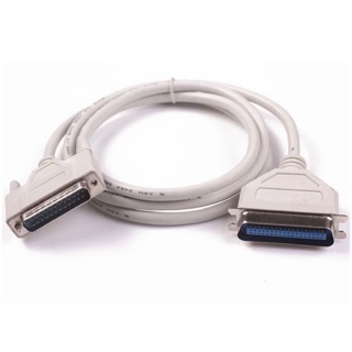 สายเครื่องพิมพ์ สายพาราเรียล Cable Parallel Printer สายใหญ่ DB25 PRNTER CABLE 1.5M/3 M./5M/10M