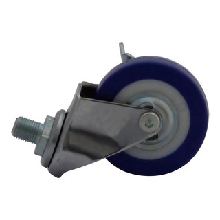 Castors PAREO BL 2.5" SCREW BREAK PU WHEEL Furniture parts Home &amp; Furniture ลูกล้อ ลูกล้อ PU BL PAREO สกรู มีเบรค 2.5 นิ