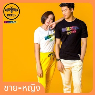 [S-5XL] 🔥ลดล้างสต็อก​ BEESY® เสื้อยืดผู้ชายและผู้หญิงรุ่น Candy Bee