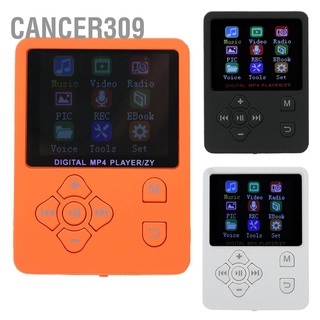 Cancer309 Thin Lightweight Portable Color Screen HiFi Player MP3 MP4 Music USB2.0 Cross Button