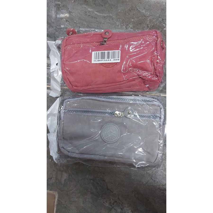 KIPLING คิปลิง กระเป๋าสตางค์กระเป๋าสะพายข้างใบใหญ่ 4 ซิป