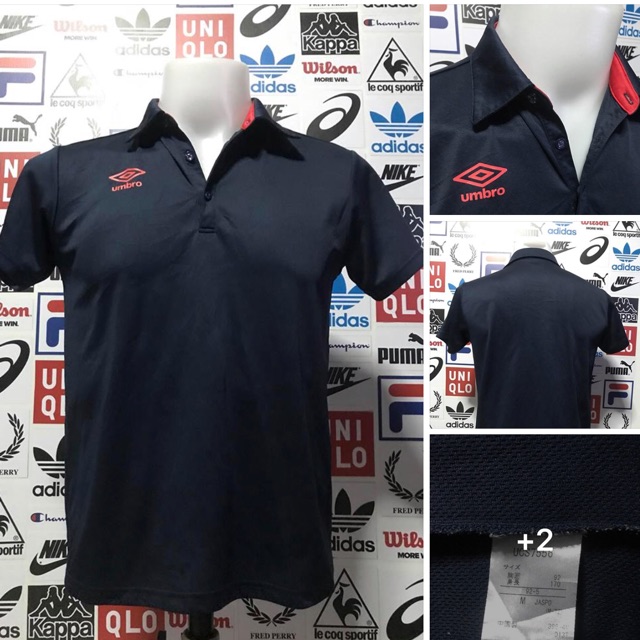 Umbro เสื้อกีฬาคอปกสีกรม