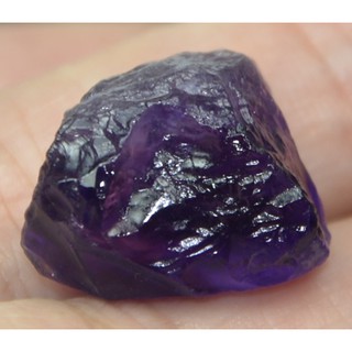 พลอยแอเมทิสต์ก้อน (Amethyst Rough) 21.85 กะรัต (9037)