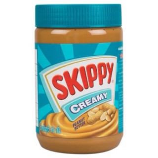 Skippy Creamy Peanut Butter สกิปปีเนยถั่วทาขนมปังชนิดละเอียด 510กรัม