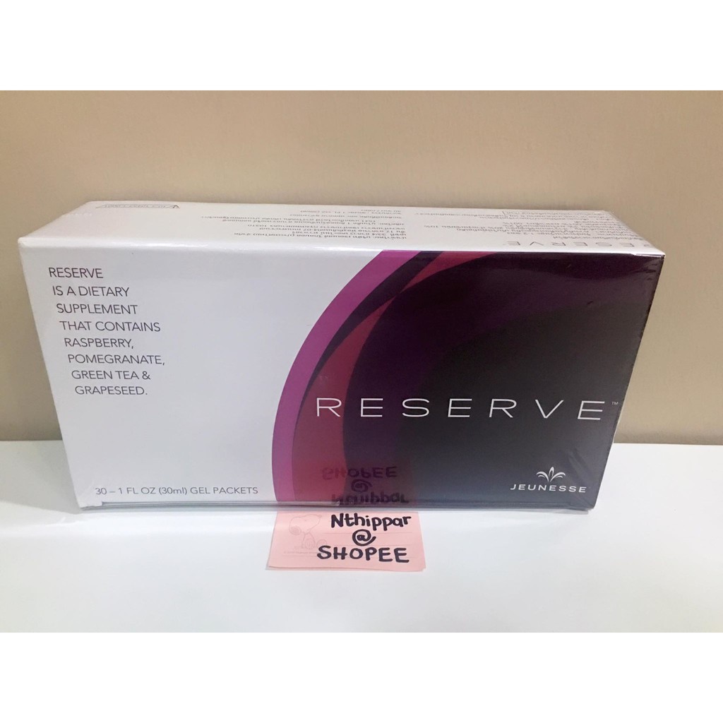 ขายถูกค่ะ Jeunesse Reserve อาหารเสริมแบบเจล สารสกัดจากเมล็ดองุ่น