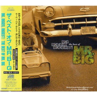 CD,MR.Big - Big Bigger Biggest The Best Of Mr. Big (1996)(Japan)