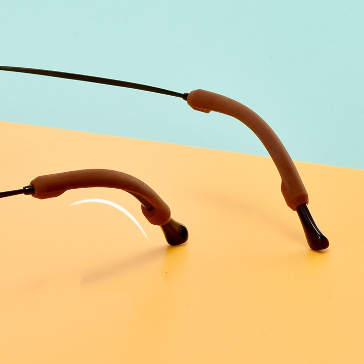 Caravan Crew แว่นตาลื่น ซิลิโคนเกี่ยวขาแว่น ซิลิโคนจับจมูก แว่นตา กันลื่น กันตก กันแว่นตก Non-slip Silicone Eyeglass - รูปที่ 2