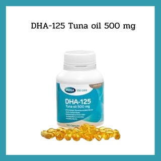 Mega DHA-125 tuna oil 500 mg. 100 capsules 1205