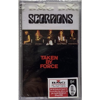 Cassette Tape เทปคาสเซ็ตเพลง Scorpions อัลบั้ม Taken By Force ลิขสิทธิ์ ซีล