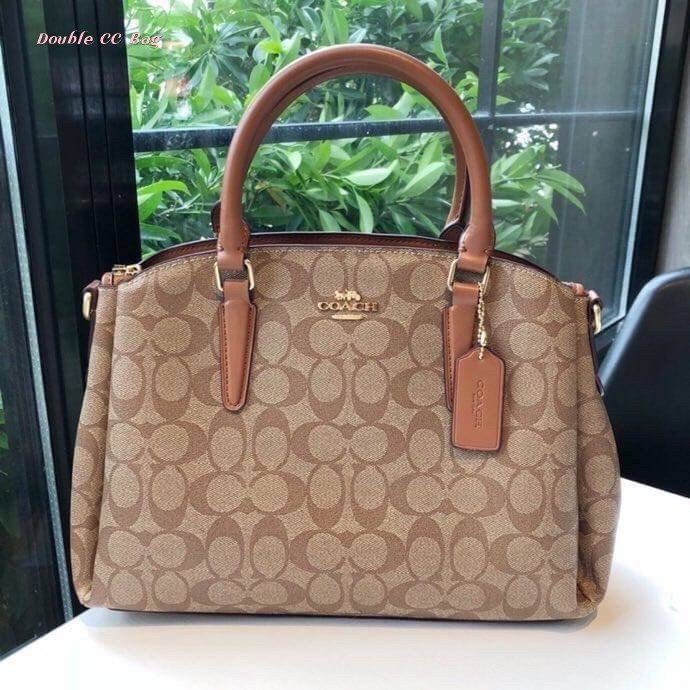 (แท้ 💯%‼) Coach Sage carryall ทรงถังใบใหญ่