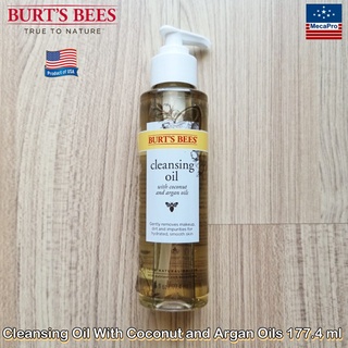 Burts Bees® Cleansing Oil With Coconut and Argan Oils 177.4 ml เบิร์ตส์บีส์ คลีนซิ่งออยล์ ทำความสะอาดผิวหน้า