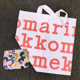 UNUSED💖Marimekko Coral Tote, Marimekko Purse Size L