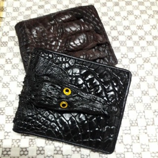 Original Crocodile Leather Wallet Men Original Skin Crocodile Brown Color lXLh