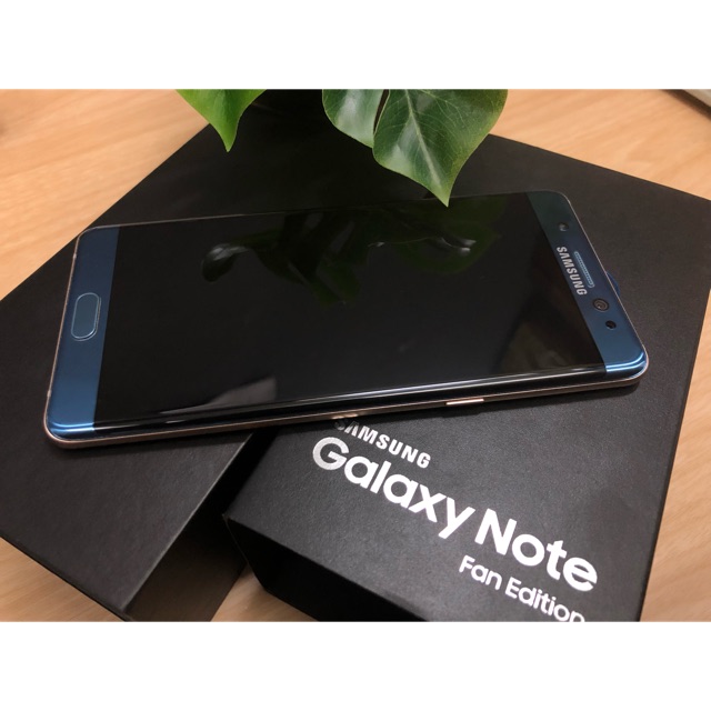 Samsung Galaxy Note Fan Edition  มือ2 สีฟ้า อุปกรณ์ครบกล่อง