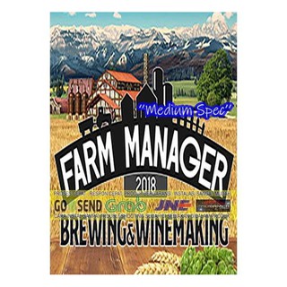 Farm MANAGER 2018 เกมแล็ปท็อปซีดีดีวีดีเกมพีซีแล็ปท็อป