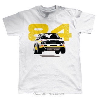 ขายดี เสื้อยืดผ้าฝ้าย พิมพ์ลาย high-fashion S1 Rally Car - Group B Historic Rally ของขวัญคริสต์มาส แฟชั่นสําหรับผู้ชาย