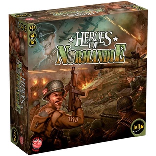 [มีตำหนิ/Damaged] Heroes of Normandie + FREE!!! Promo: Bill Furlong &amp; Siegfried (Mini-Expansion) [BoardGame]