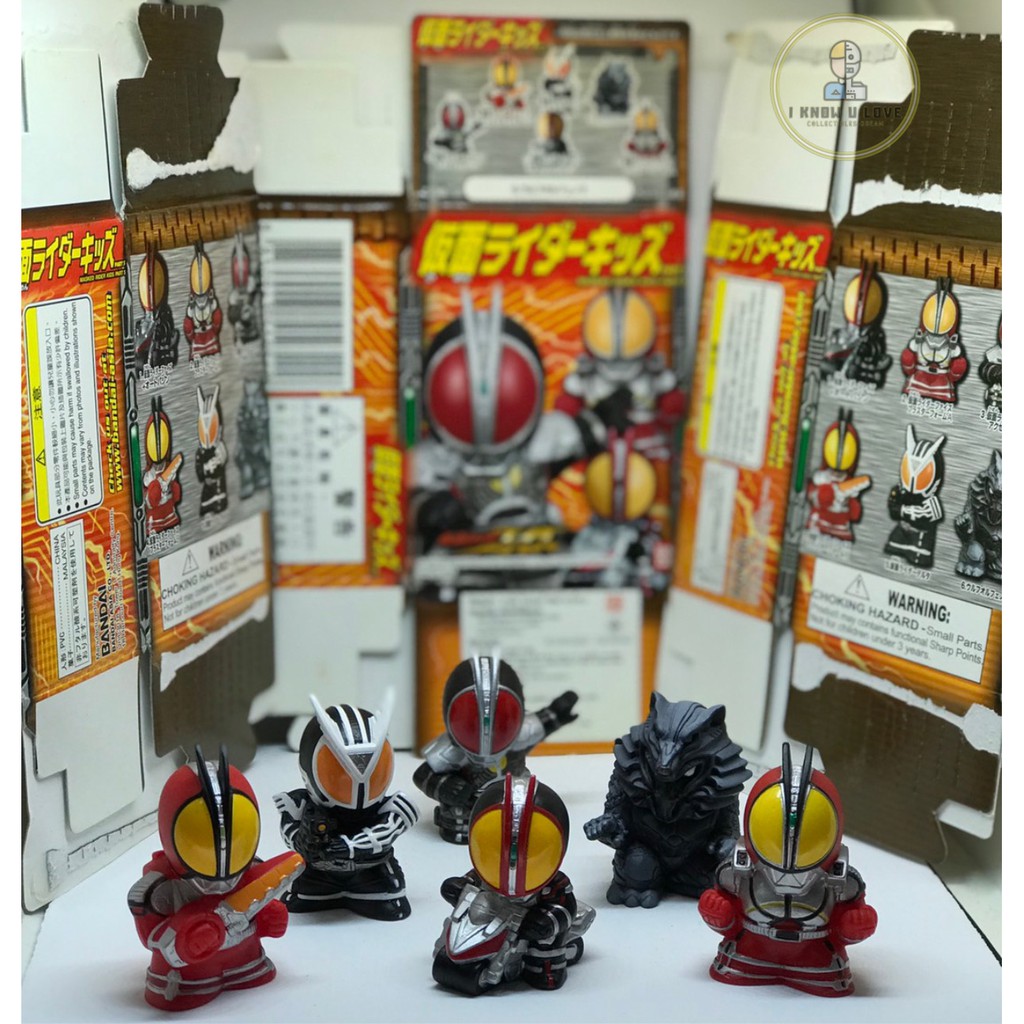 [ของแท้มือ 2 ตั้งโชว์ในตู้] Bandai Masked Rider Kids 5 (ครบชุดมีให้ ...