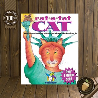 Rat-a-Tat Cat บอร์ดเกม คู่มือภาษาอังกฤษ (Boardgame บอร์ดเกม การ์ดเกม เกม)