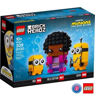 เลโก้ LEGO BrickHeadz 40421 Belle Bottom, Kevin and Bob