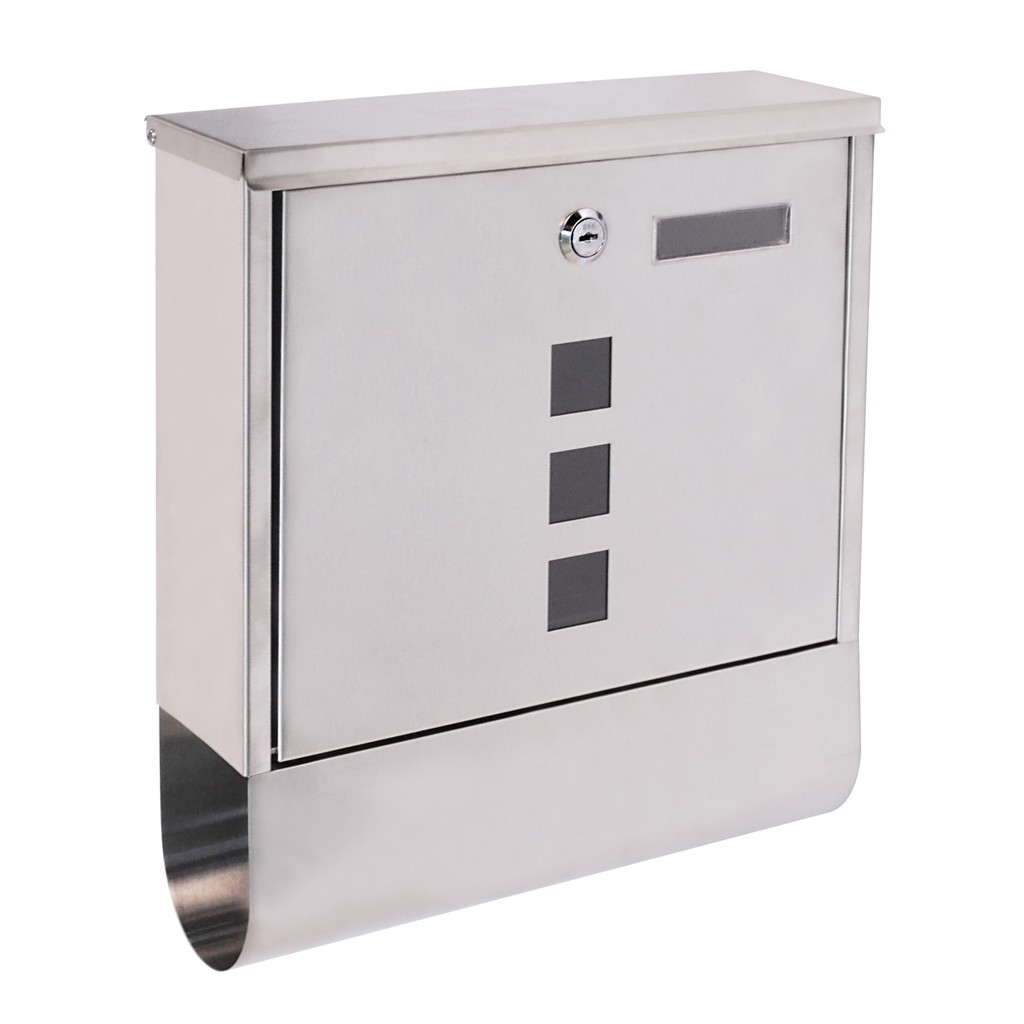 QLine ตู้จดหมายสแตนเลส 304-ใหญ่ MS-901/2