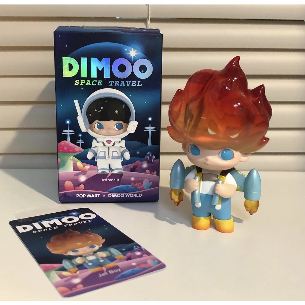 Dimoo Space Travel กล่องสุ่ม Blindbox Popmart Jet Boy